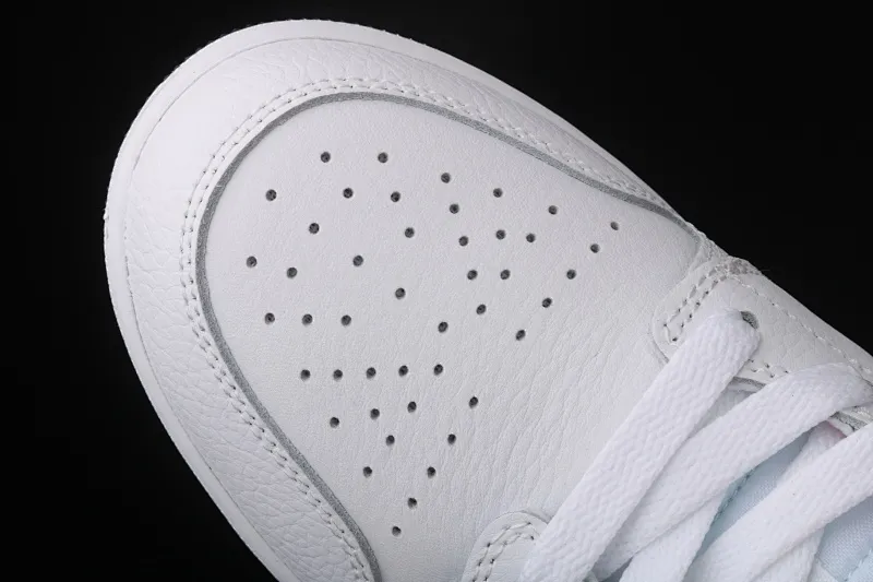 All categories Air Jordan Jordan series basketball shoes Air Jordan 1 Mid Air Jordan 1 Mid AJ1 black and white pink Joe 1 mandarin duck hook Valentine's Day 555112-106